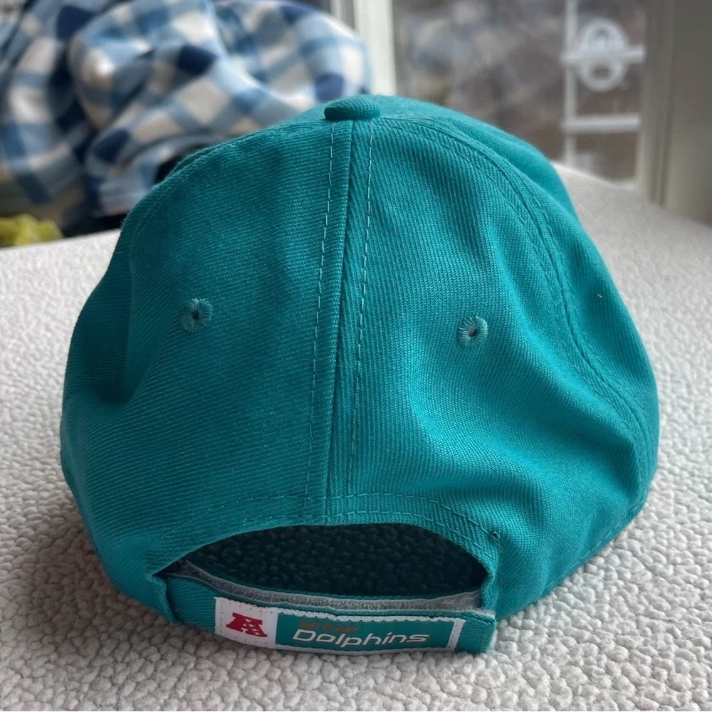 NFL Miami Dolphins teal orange ball cap